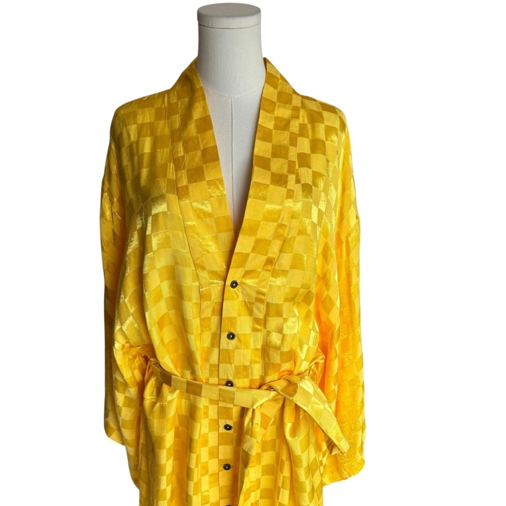 Free People x Jen’s Pirate Booty - Breeze Court Duster Kimono Dress Sz M/L - Picture 4 of 8